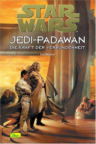 Niemiecka okładka powieści — Jedi-Padawan: Die Kraft der Verbundenheit.