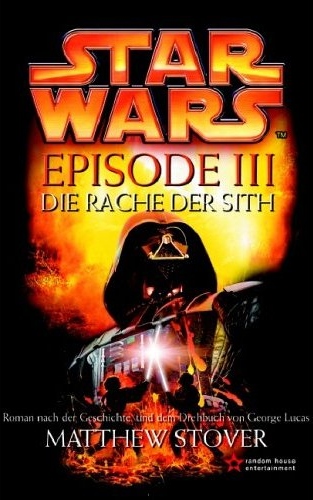 Okładka wydania niemieckiego - Episode III: Die Rache der Sith (twarda).