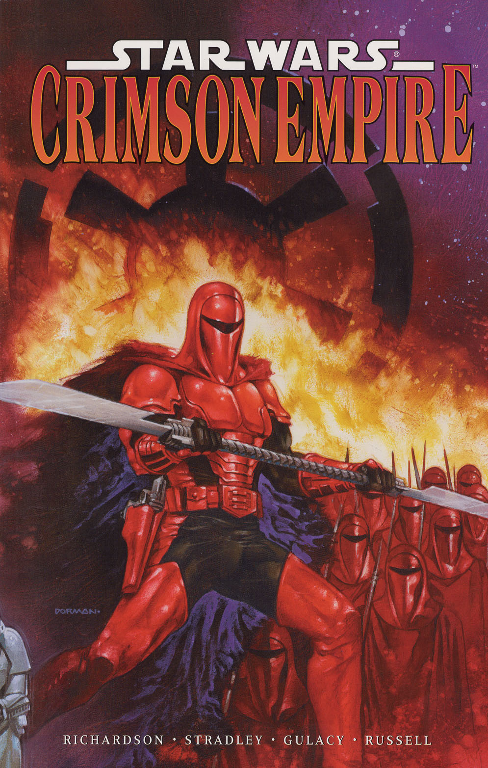 Okładka wydania oryginalnego - Crimson Empire.