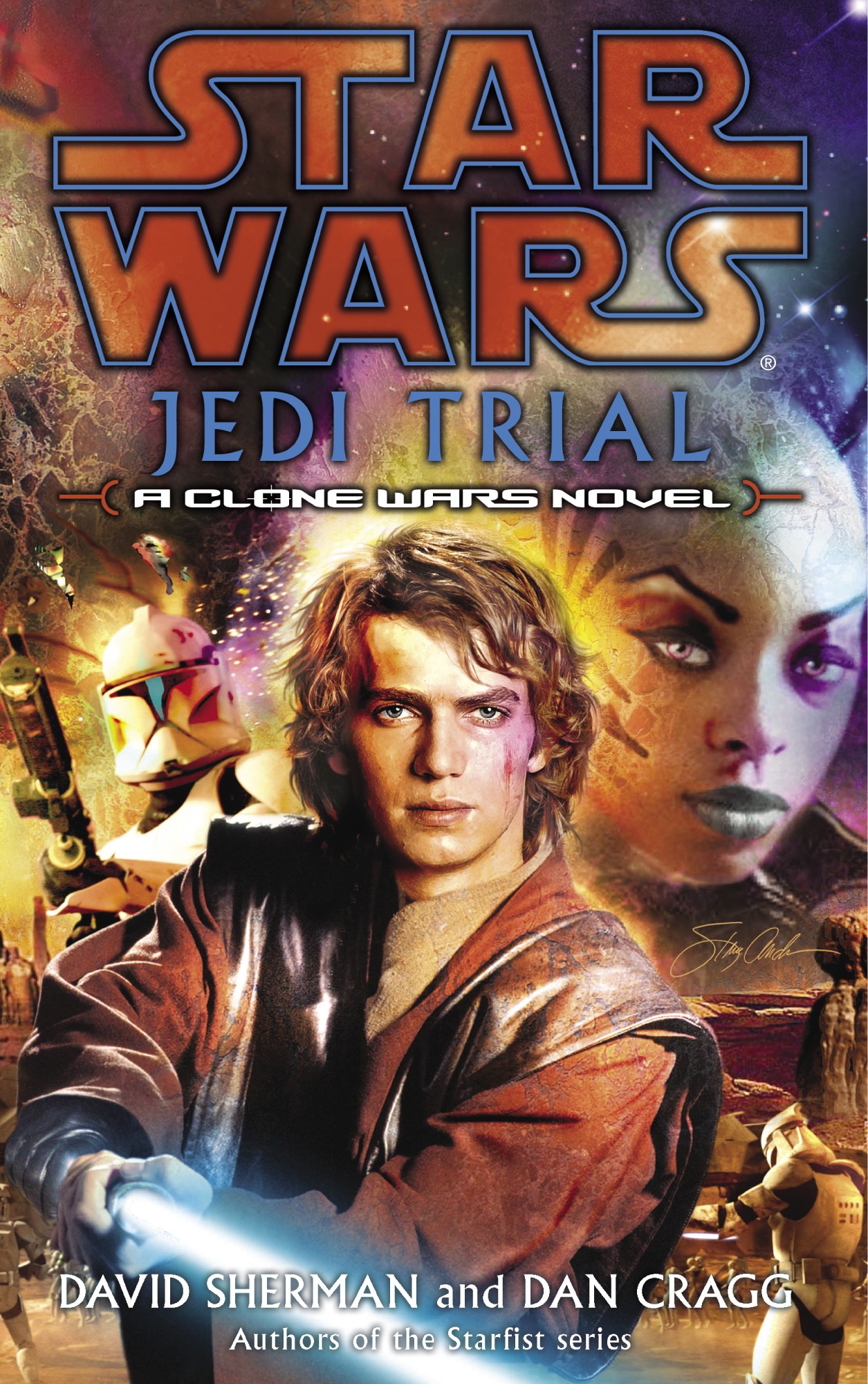 Okładka wydania oryginalnego - Jedi Trial.
