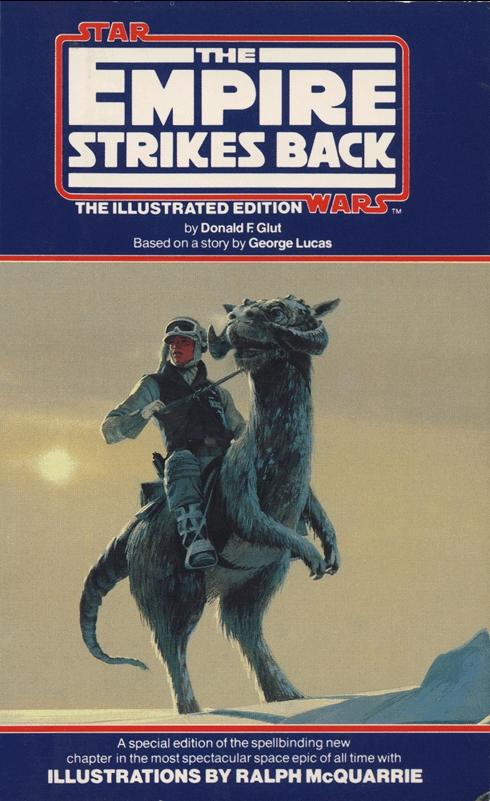 The Empire Strikes Back – The Illustrated Edition z ilustracją Ralpha McQuarrie'ego (1980).
