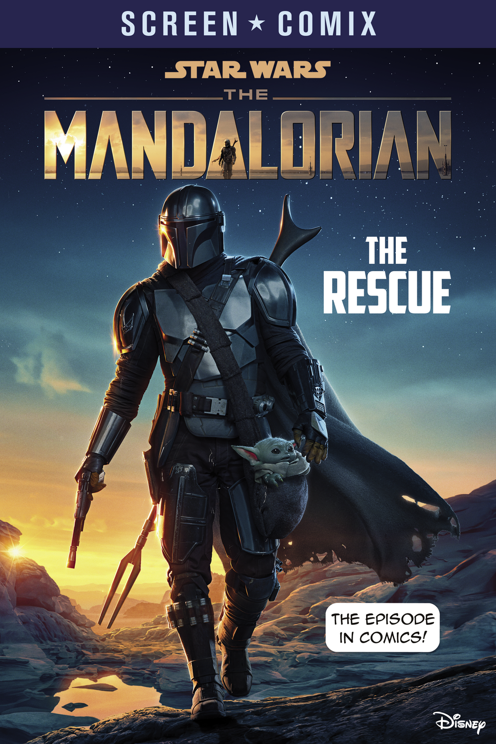 Plik:The Mandalorian The Rescue cover.png