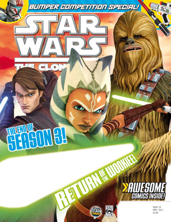 Okładka The Clone Wars Comic UK 6.19