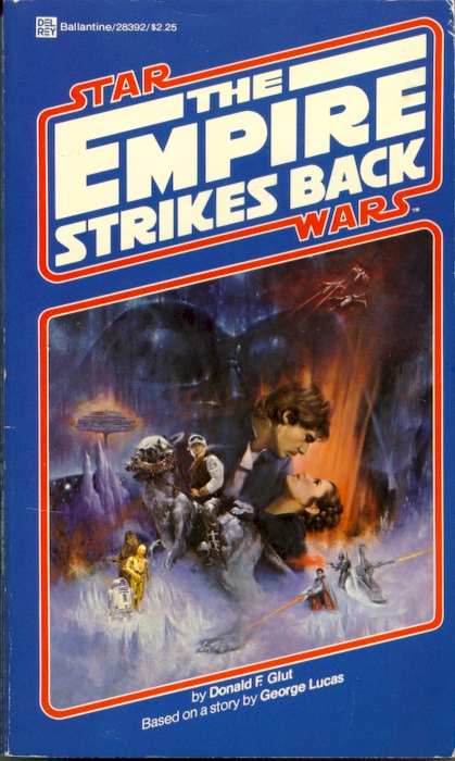 The Empire Strikes Back z ilustracją Rogera Kastela (1980).