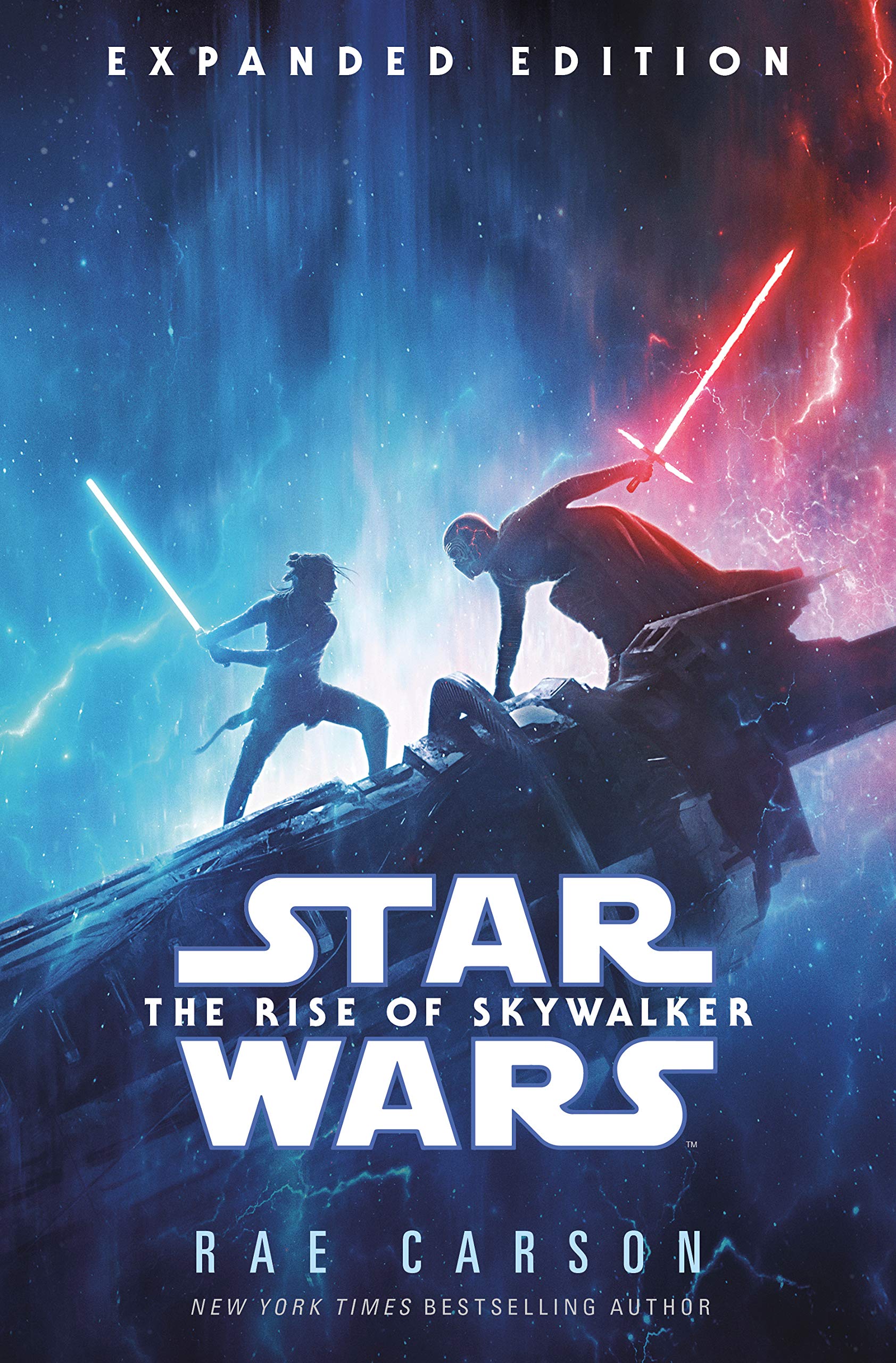 Oryginalna okładka powieści — The Rise of Skywalker: Expanded Edition.