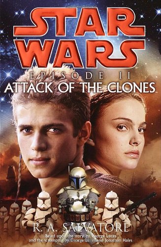 Okładka wydania oryginalnego - Attack of the Clones (twarda).