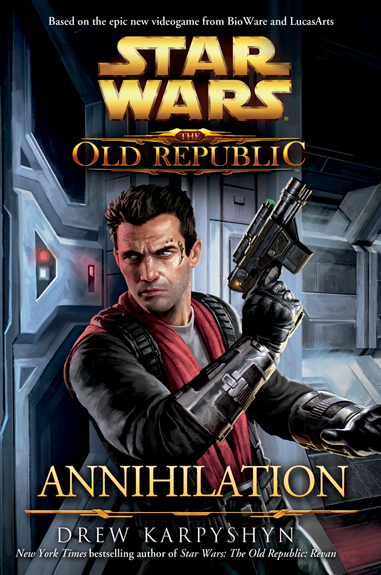 Okładka wydania oryginalnego (twarda) - The Old Republic: Annihilation