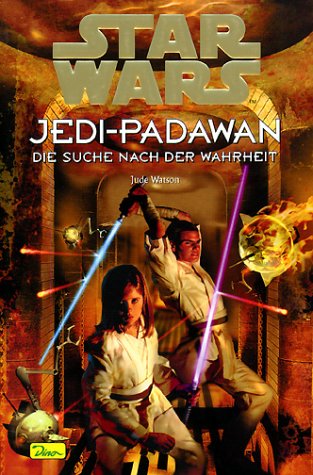 Niemiecka okładka powieści — Jedi-Padawan: Die Suche nach der Wahrheit.