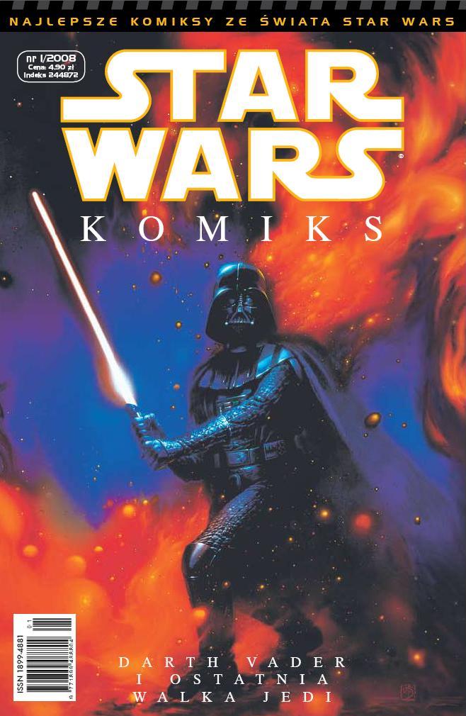 Okładka komiksu Star Wars Komiks 1/2008.