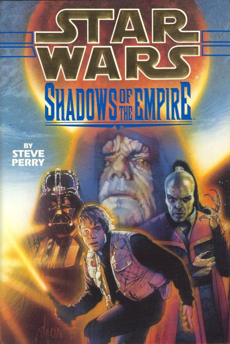Okładka wydania oryginalnego (twarda) - Shadows of the Empire