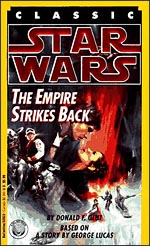 Classic Star Wars: The Empire Strikes Back z ilustracją Rogera Kastela (1994).