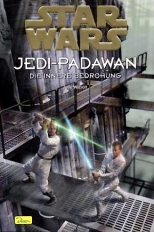 Niemiecka okładka powieści — Jedi-Padawan: Die innere Bedrohung.
