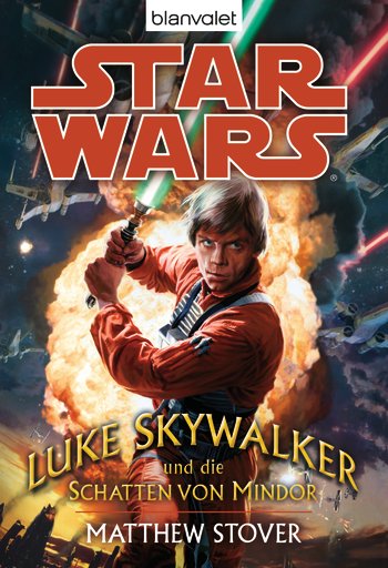 Okładka wydania niemieckiego - Luke Skywalker und die Schatten von Mindor.