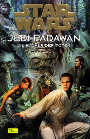 Niemiecka okładka powieści — Jedi-Padawan: Die Rächer der Toten.