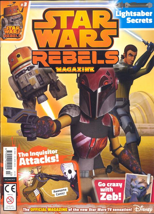 Okładka Star Wars Rebels Magazine 3 (wydane 25.03.2015)