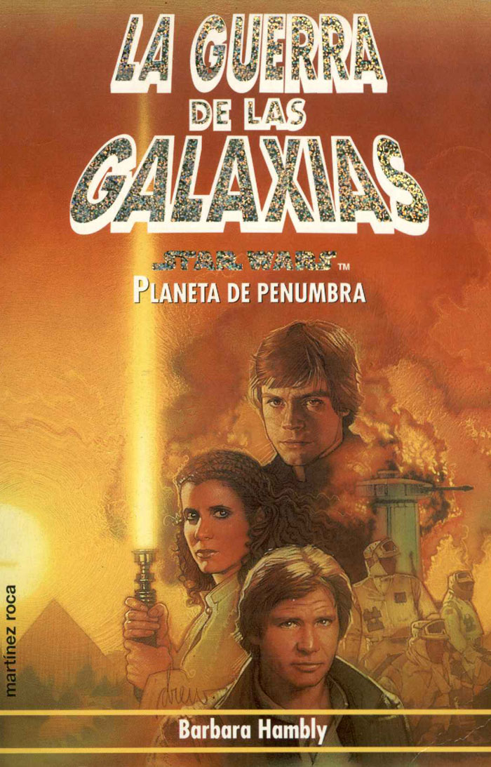 Okładka wydania hiszpańskiego - Planeta de Penumbra