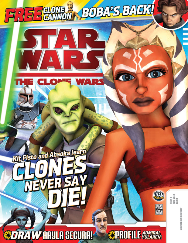 Okładka The Clone Wars Comic UK 6.08