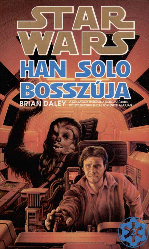 Okładka wydania węgierskiego - Han Solo Bosszúja.
