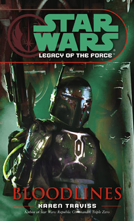 Oryginalna okładka powieści — Legacy of the Force: Bloodlines.