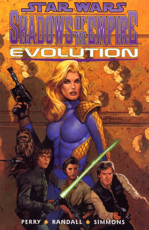Okładka wydania oryginalnego - Shadows of the Empire: Evolution.