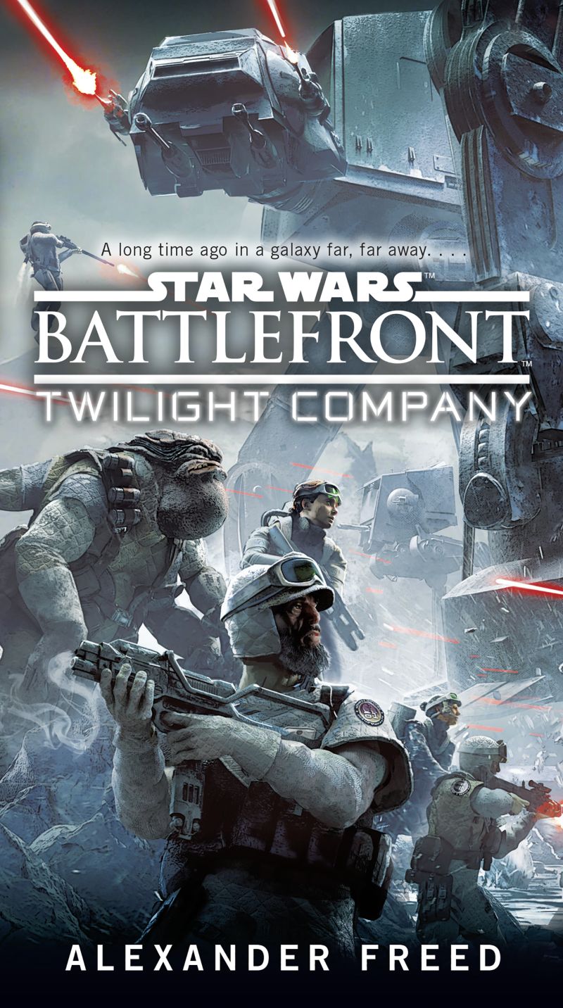 Okładka wydania oryginalnego (miękka) - Battlefront: Twilight Company.