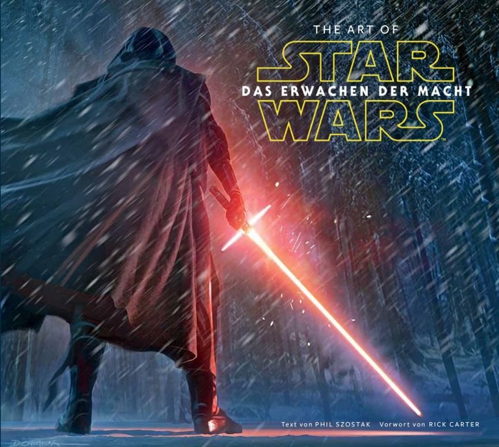 Okładka wydania niemieckiego - The Art of Star Wars: Das Erwachen der Macht.