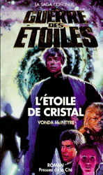 Okładka wydania francuskiego - L'étoile de cristal.