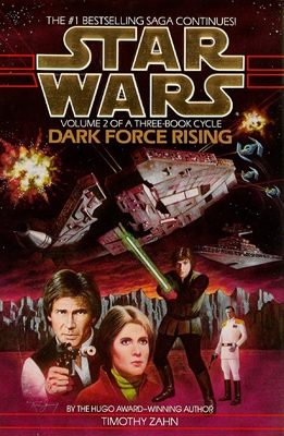 Okładka wydania oryginalnego - Dark Force Rising.