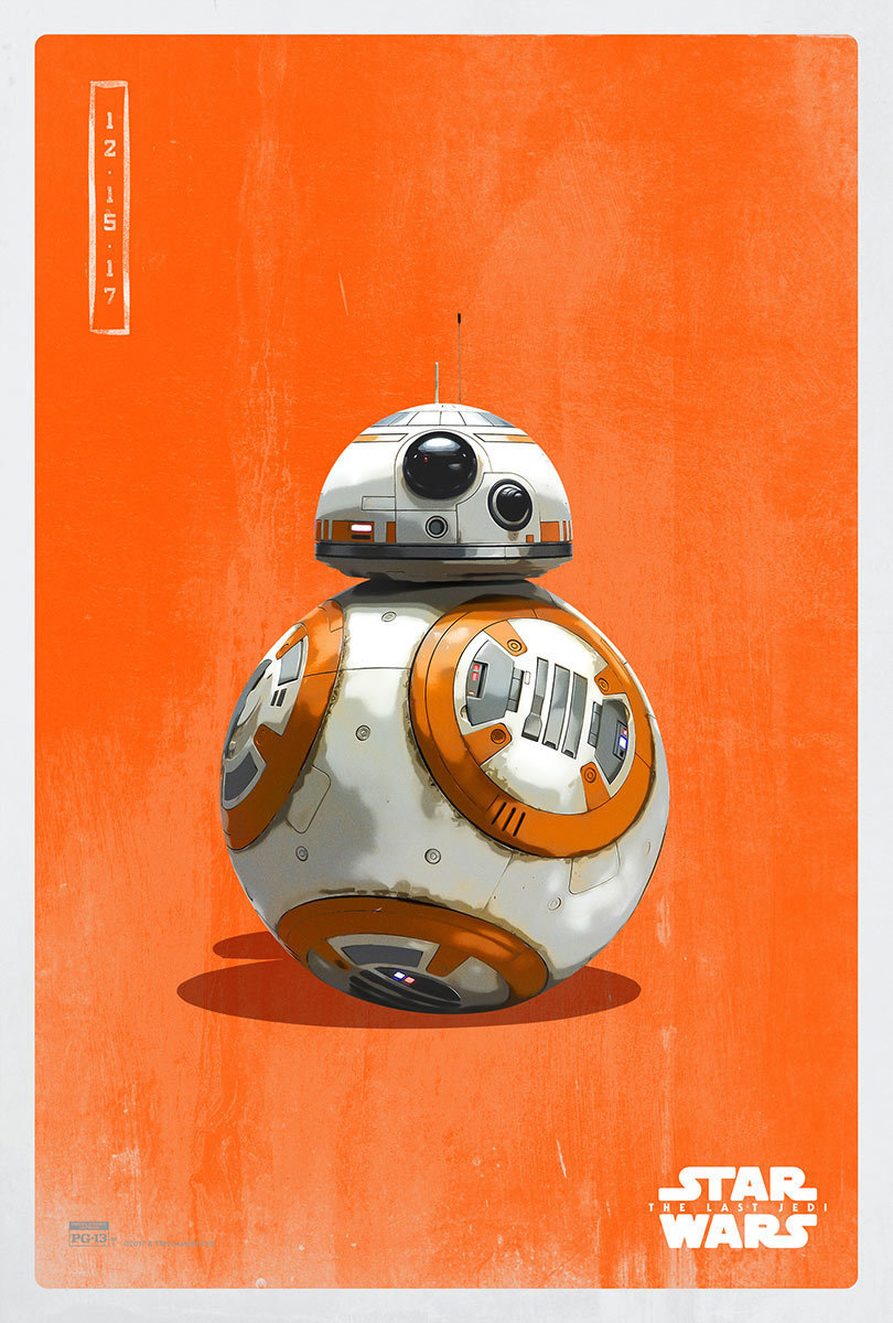 Plakat Pop Icon z BB-8.