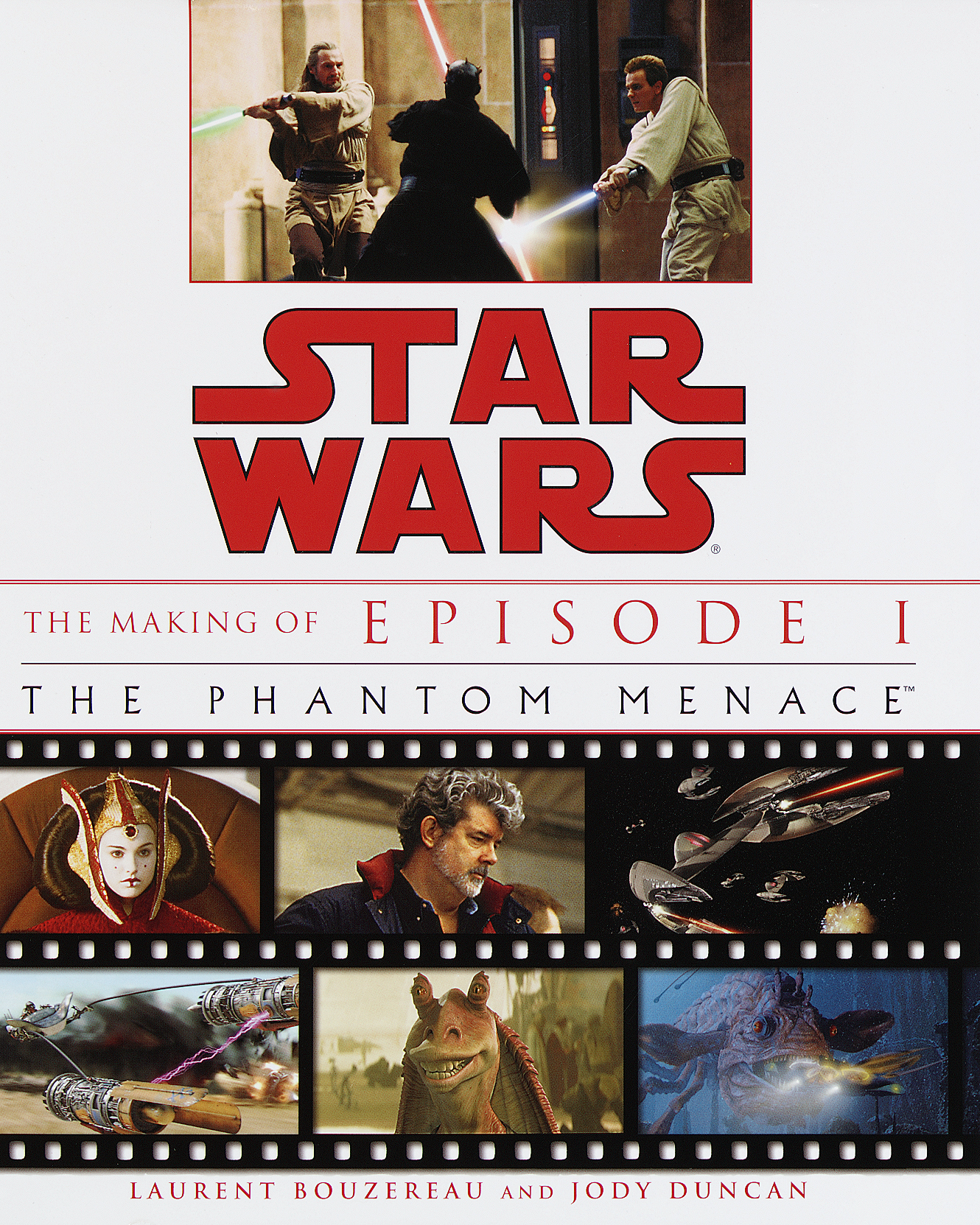 Okładka wydania oryginalnego - The Making of Star Wars Episode I: The Phantom Menace.