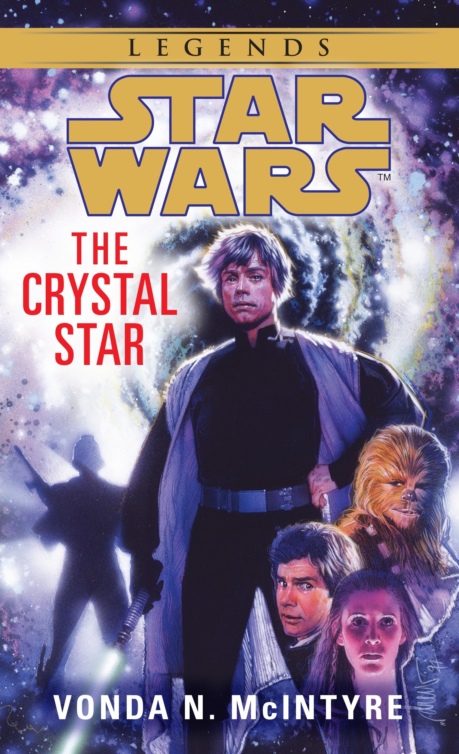 Okładka wydania oryginalnego (Legends) - The Crystal Star.