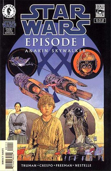 Okładka zeszytu Anakin Skywalker (Dark Horse).