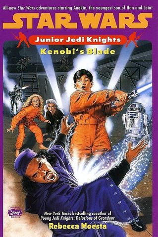 Okładka Junior Jedi Knights: Kenobi's Blade