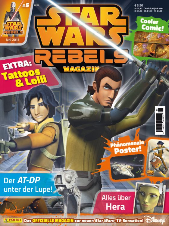 Okładka Star Wars Rebels Magazin 5 (wydane 13.05.2015)