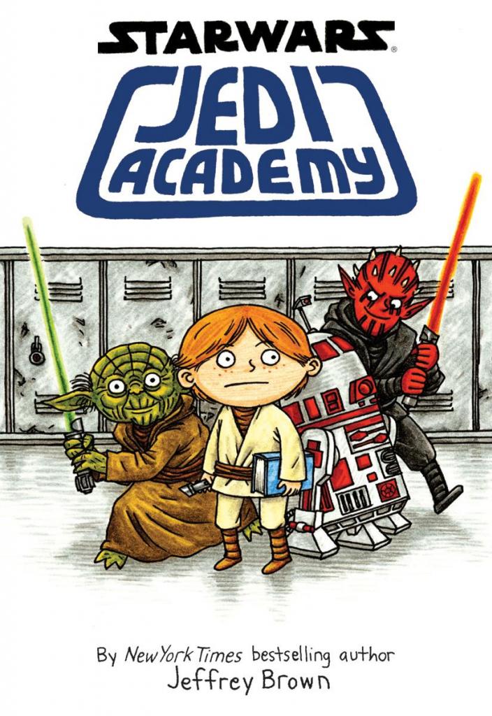Okładka tomu I - Jedi Academy.