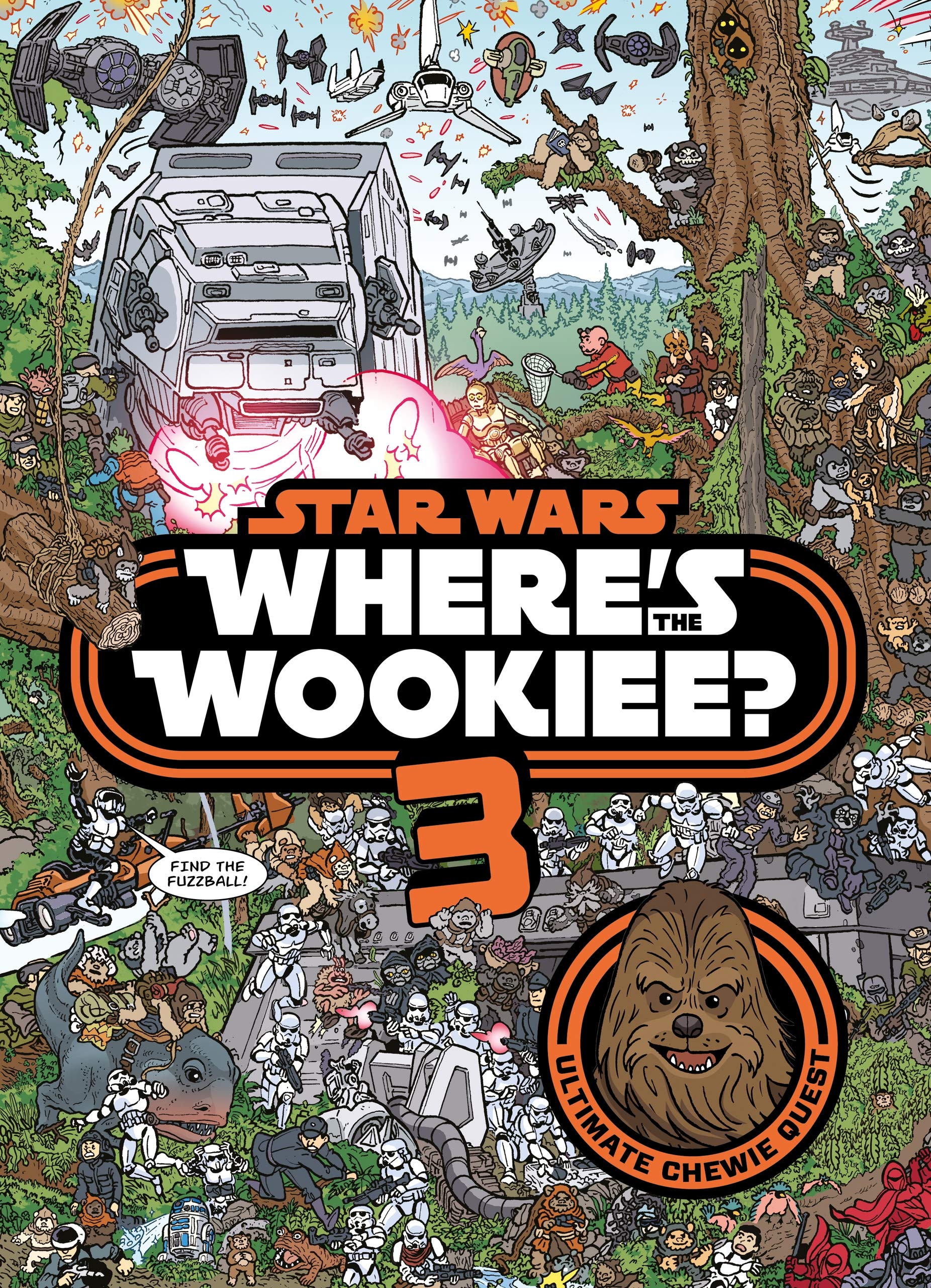 Okładka wydania oryginalnego — Where's the Wookiee? 3.