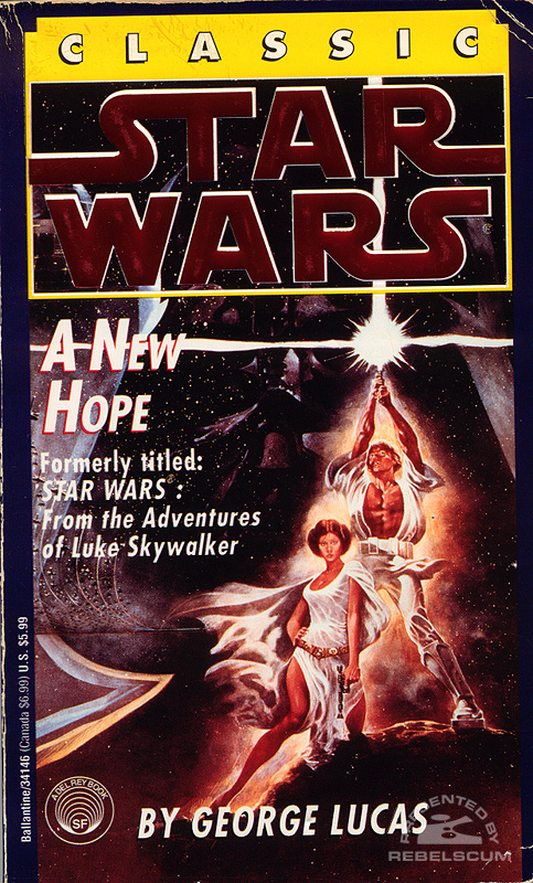 Classic Star Wars: A New Hope z ilustracją Toma Junga (1994).