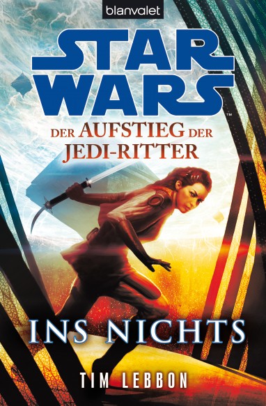 Okładka wydania niemieckiego - Der Aufstieg der Jedi-Ritter: Ins Nichts.