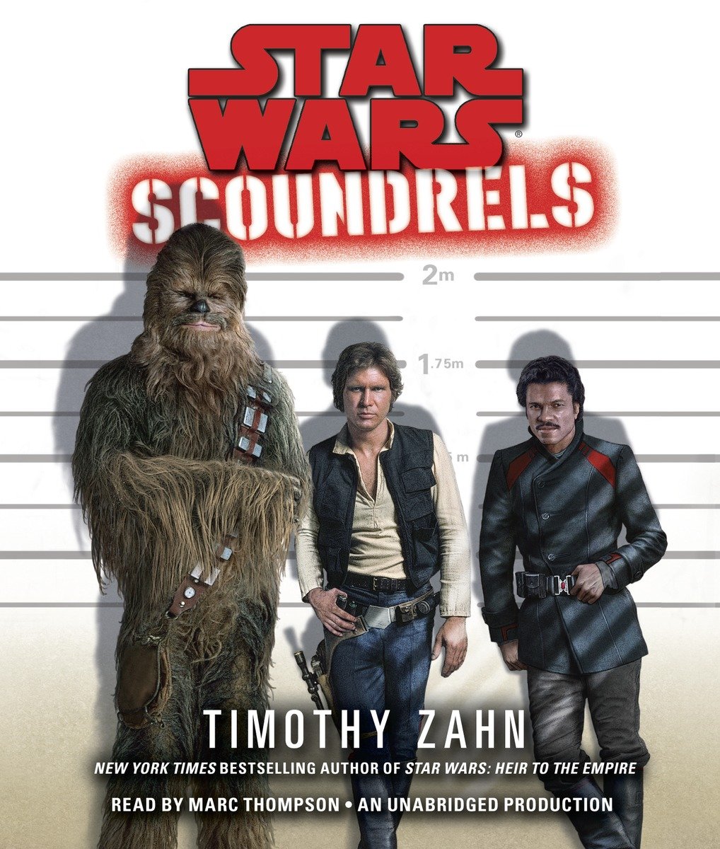 Okładka wydania audio - Scoundrels.