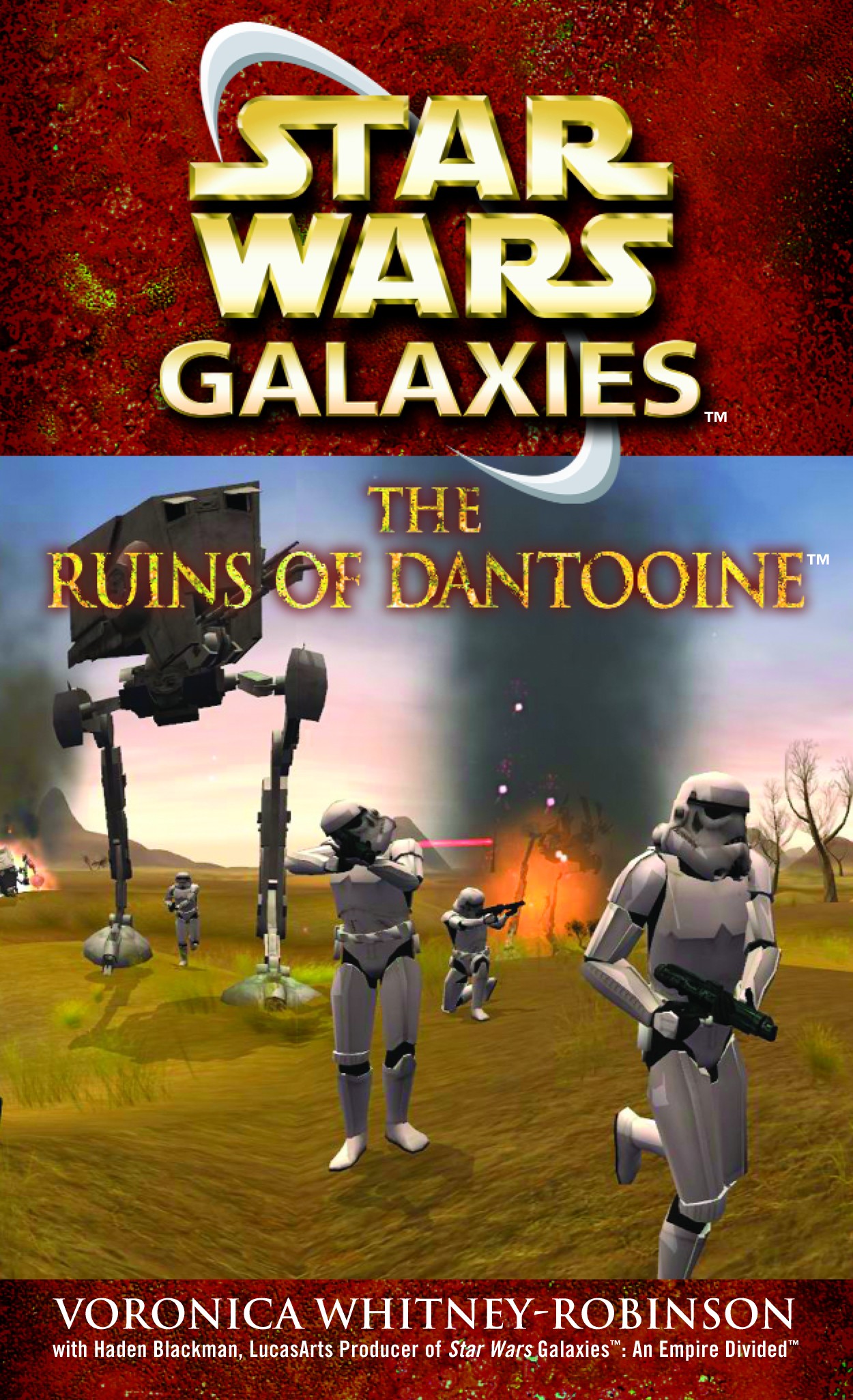 Okładka wydania oryginalnego — The Ruins of Dantooine.