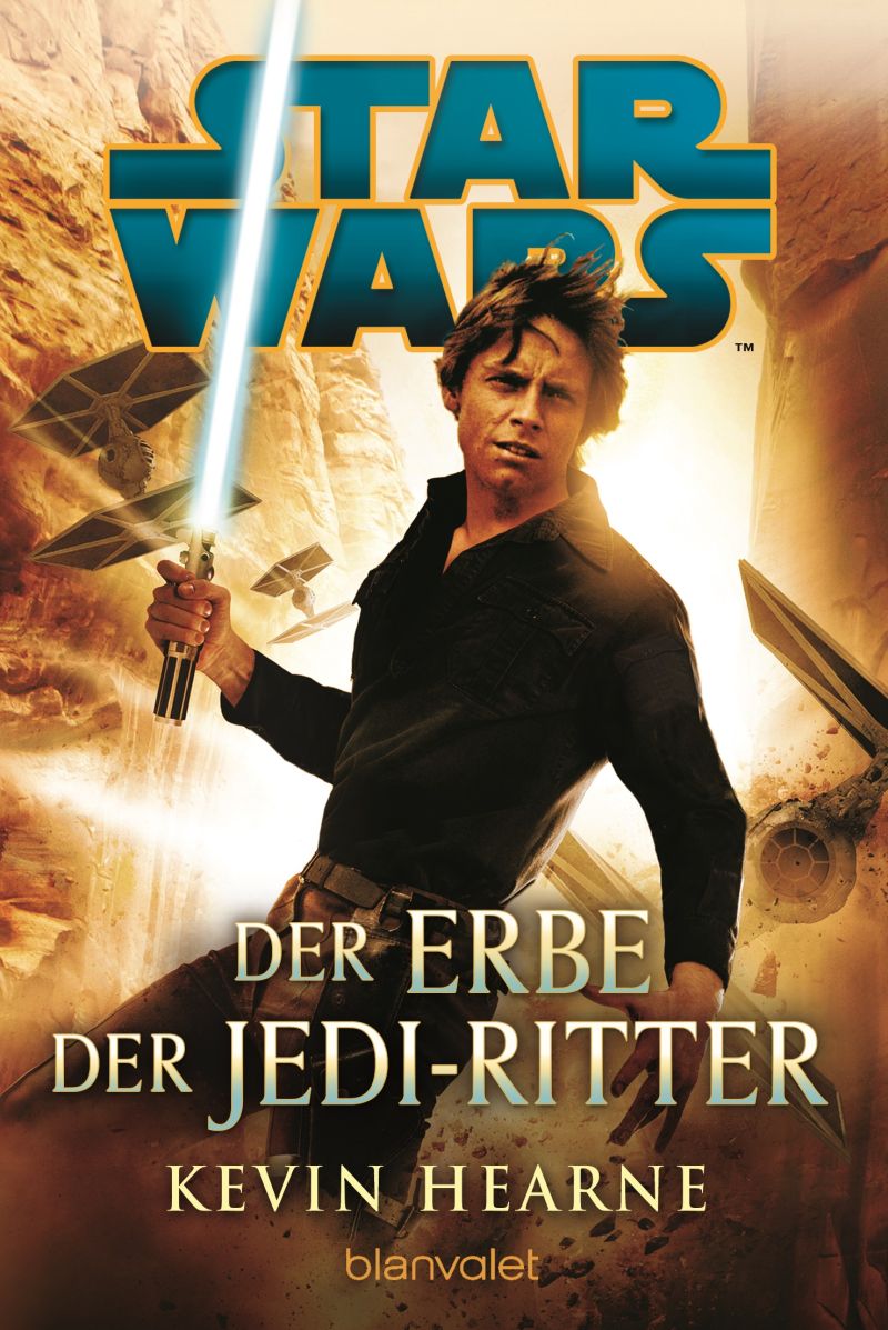 Okładka wydania niemieckiego - Der Erbe der Jedi-Ritter