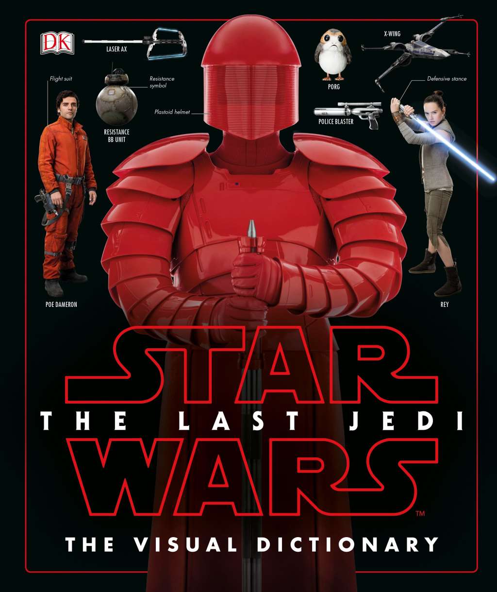 Okładka wydania oryginalnego - The Last Jedi: The Visual Dictionary.