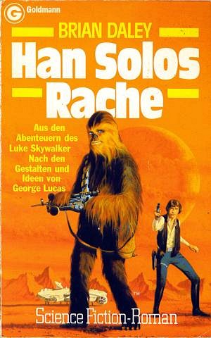 Okładka wydania niemieckiego - Han Solos Rache.