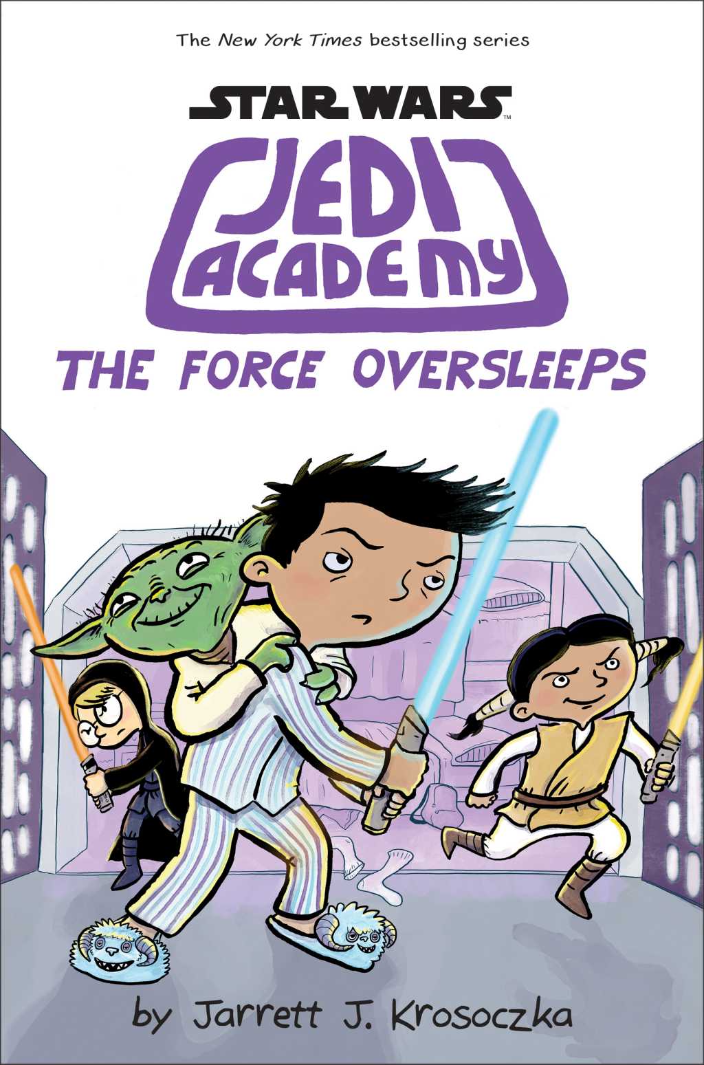 Okładka tomu V - Jedi Academy: The Force Oversleeps.