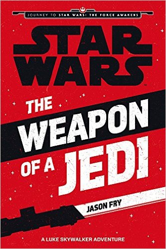 Okładka wydania brytyjskiego - The Weapon of a Jedi: A Luke Skywalker Adventure.