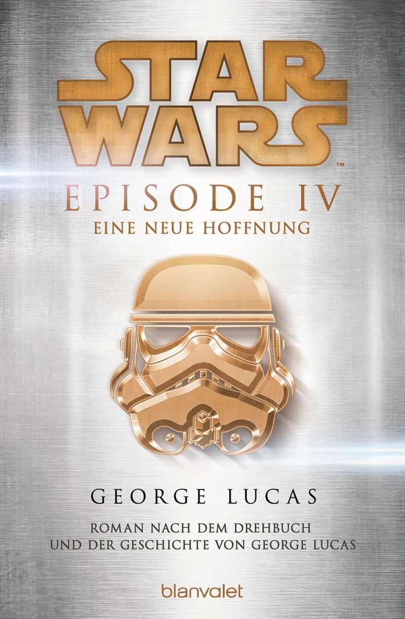 Okładka wydania niemieckiego - Star Wars Episode IV: Eine neue Hoffnung (2015).