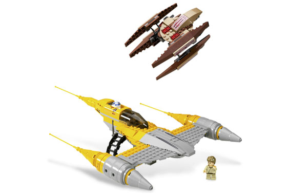 Plik:7660 Naboo N-1 Starfighter and Vulture Droid.jpg